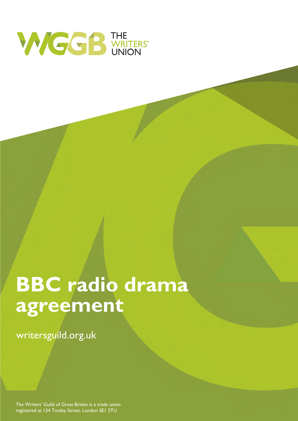 BBC Radio Drama Agreement Writersguild.Org.Uk