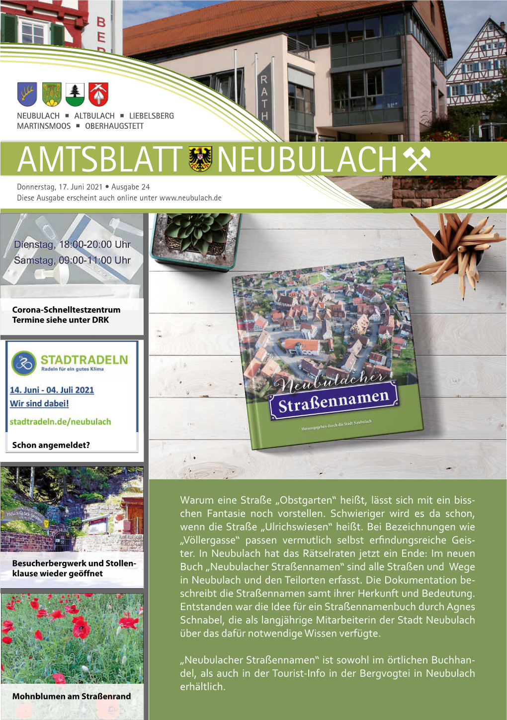 Neubulach Amtsblatt