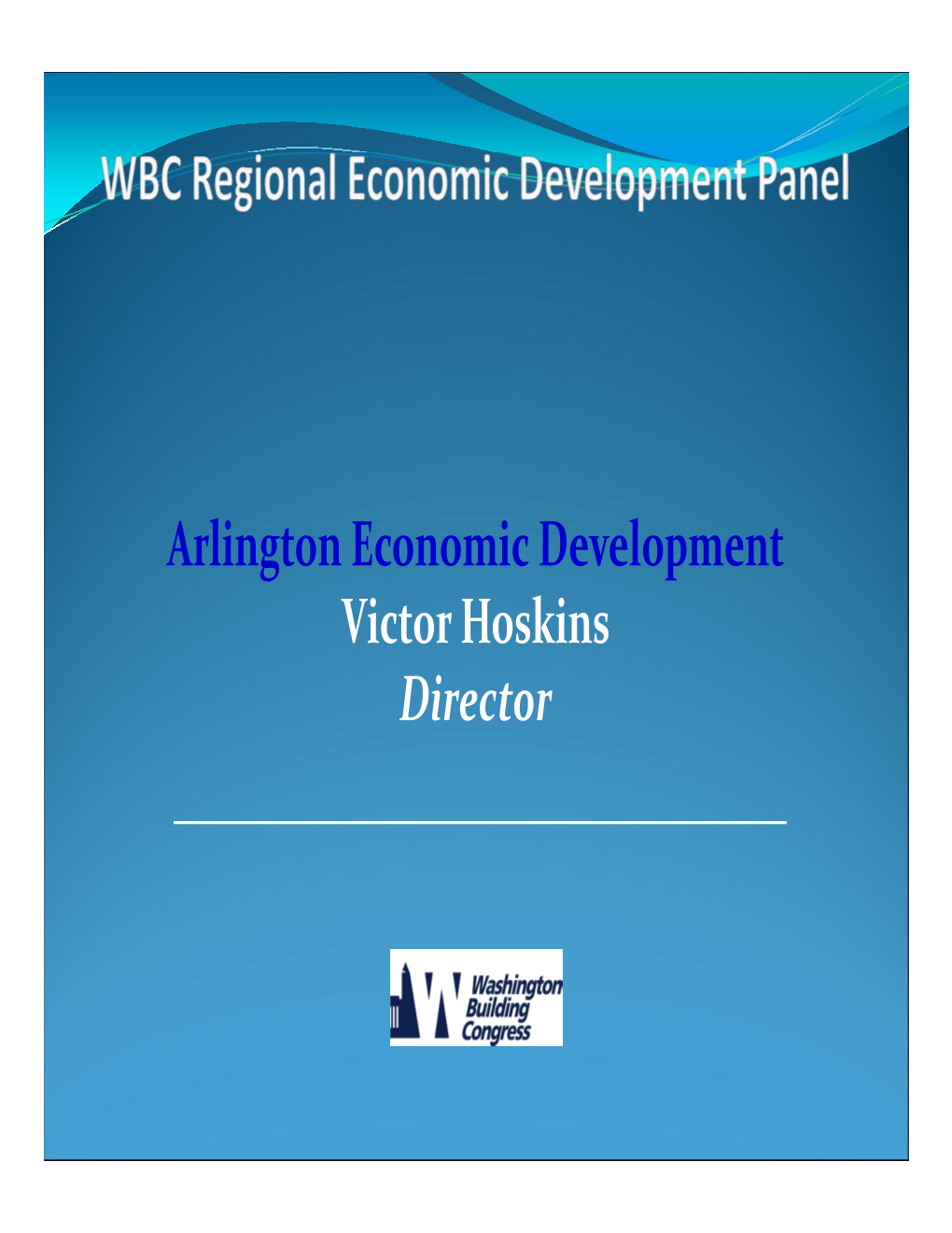 Arlington Economic Development Victor Hoskins Director Amazon 101