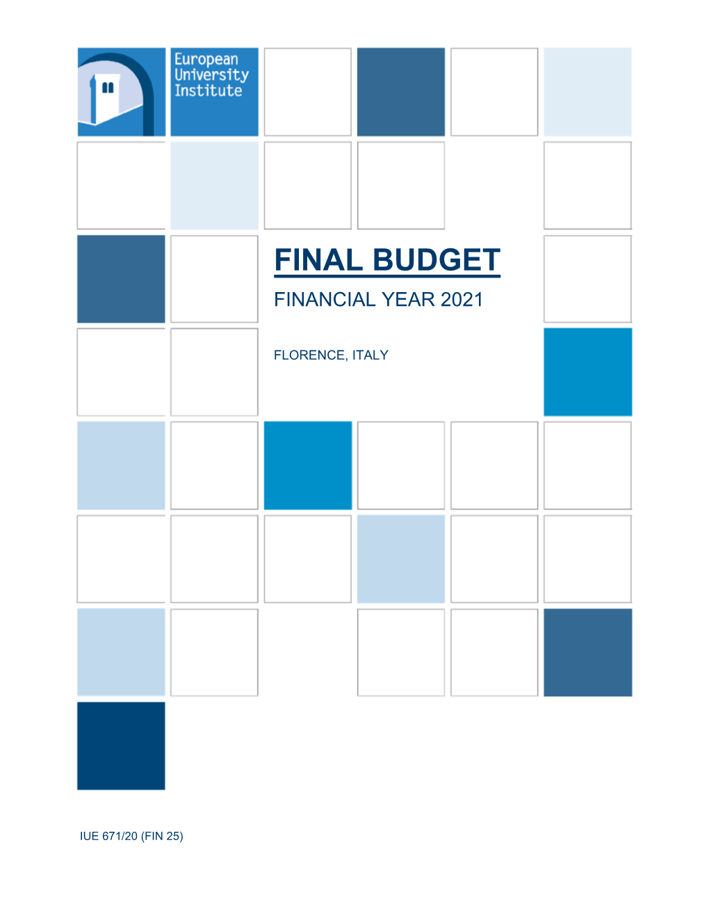 Final Budget Financial Year 2021