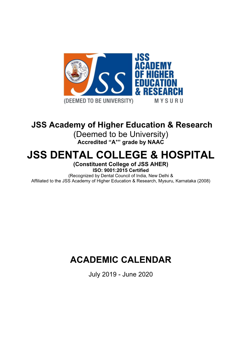 Jss Dental College & Hospital