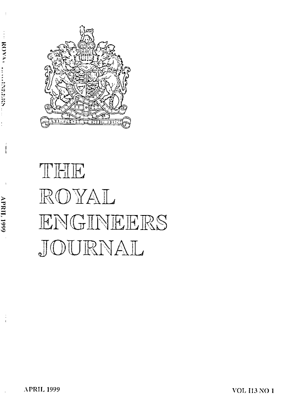 The Rjf"Yal Entginteetrs Journal