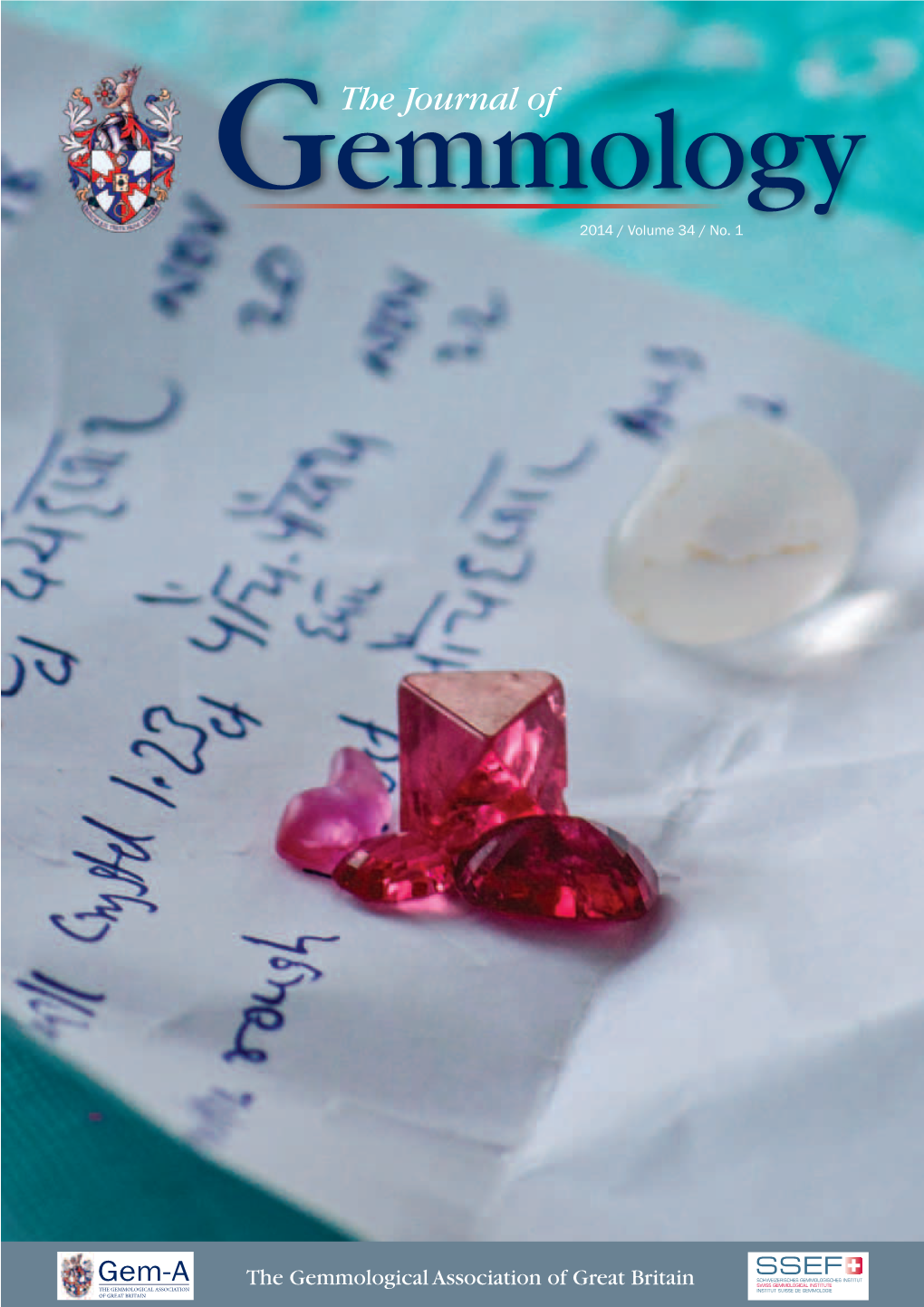 Gemmologythe Journal of 2014 / Volume 34 / No