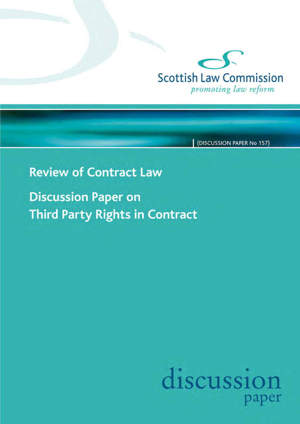 Discussion Paper on Third Party Rights in Contract
