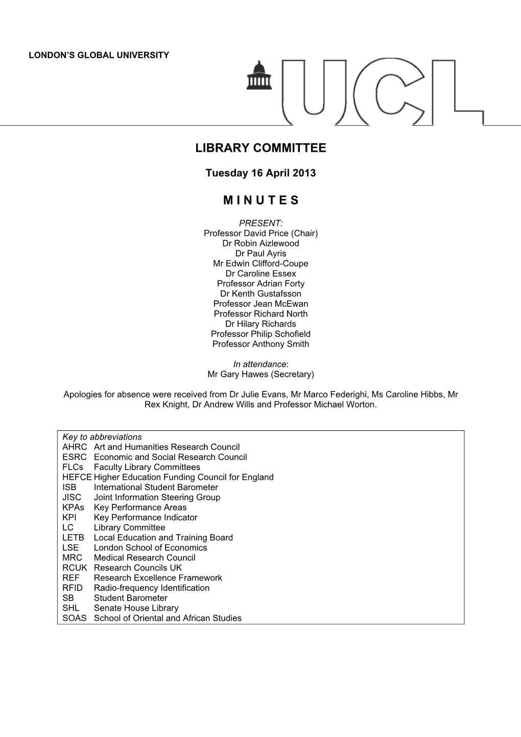 Library Committee