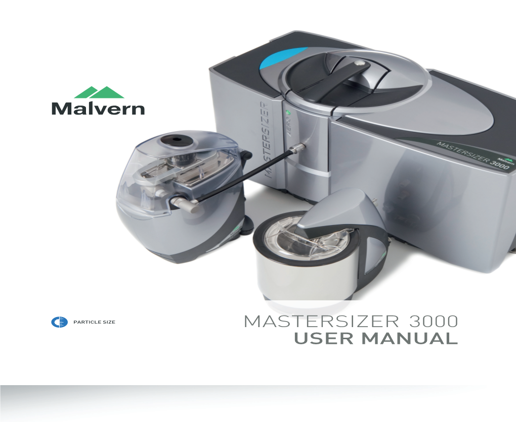 Mastersizer 3000 User Manual Man0474 Mrk1953-01