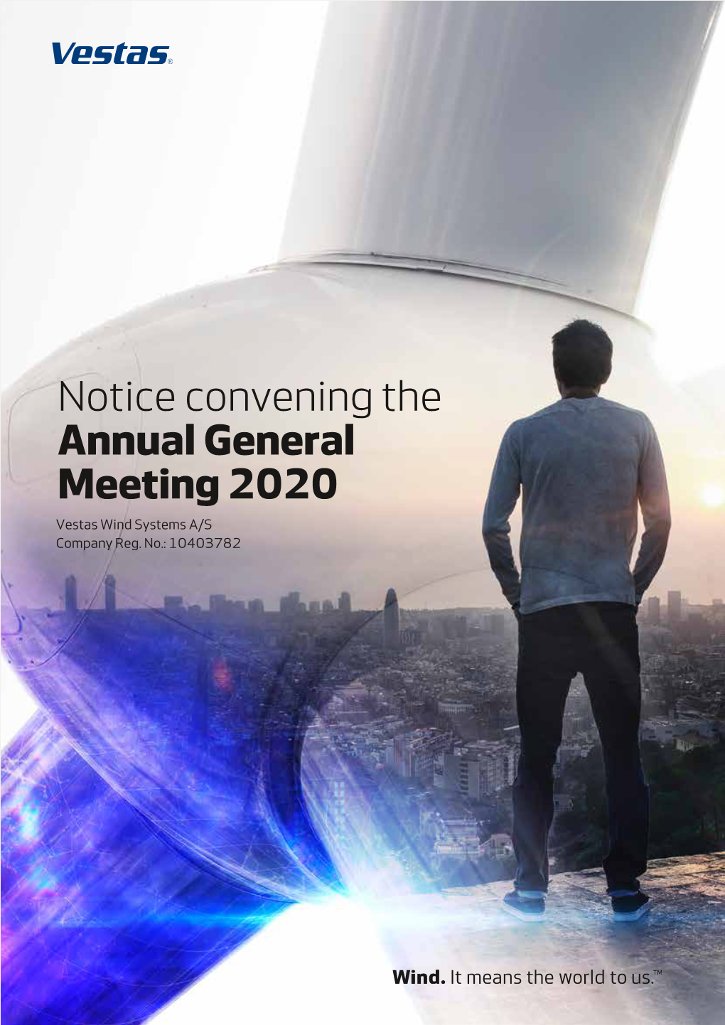 Notice Convening the Annual General Meeting of Vestas Wind Systems A/S | 2