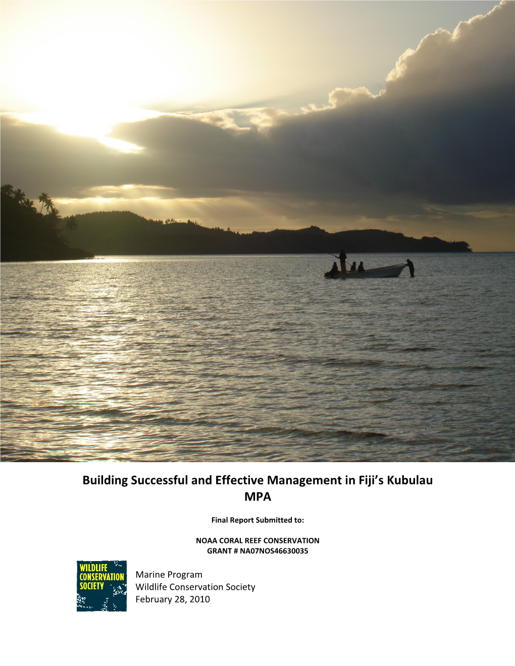 Building Successful and Effective Management in Fiji's Kubulau
