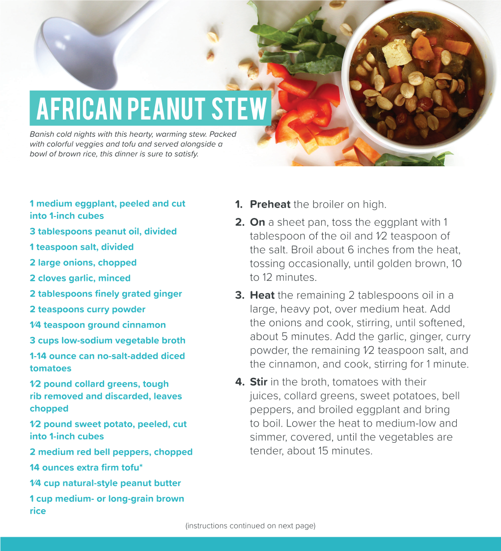 African Peanut Stew Banish Cold Nights with This Hearty, Warming Stew