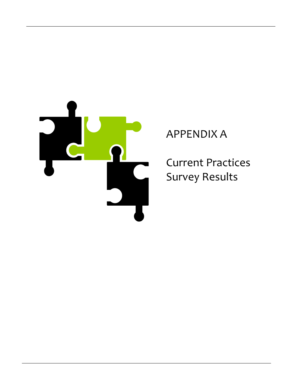 APPENDIX a Current Practices Survey Results