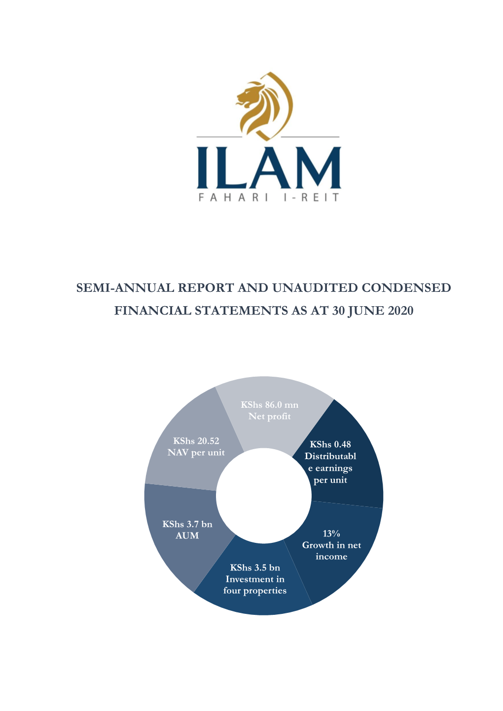 Semi-Annual Report and Unaudited Condensed Financial Statements As at 30 June 2020