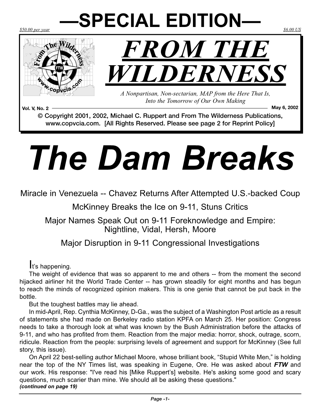 The Dam Breaks