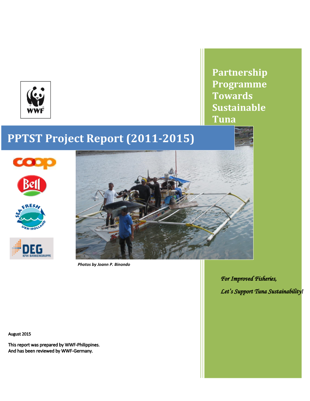 PPTST Project Report (2011-2015)