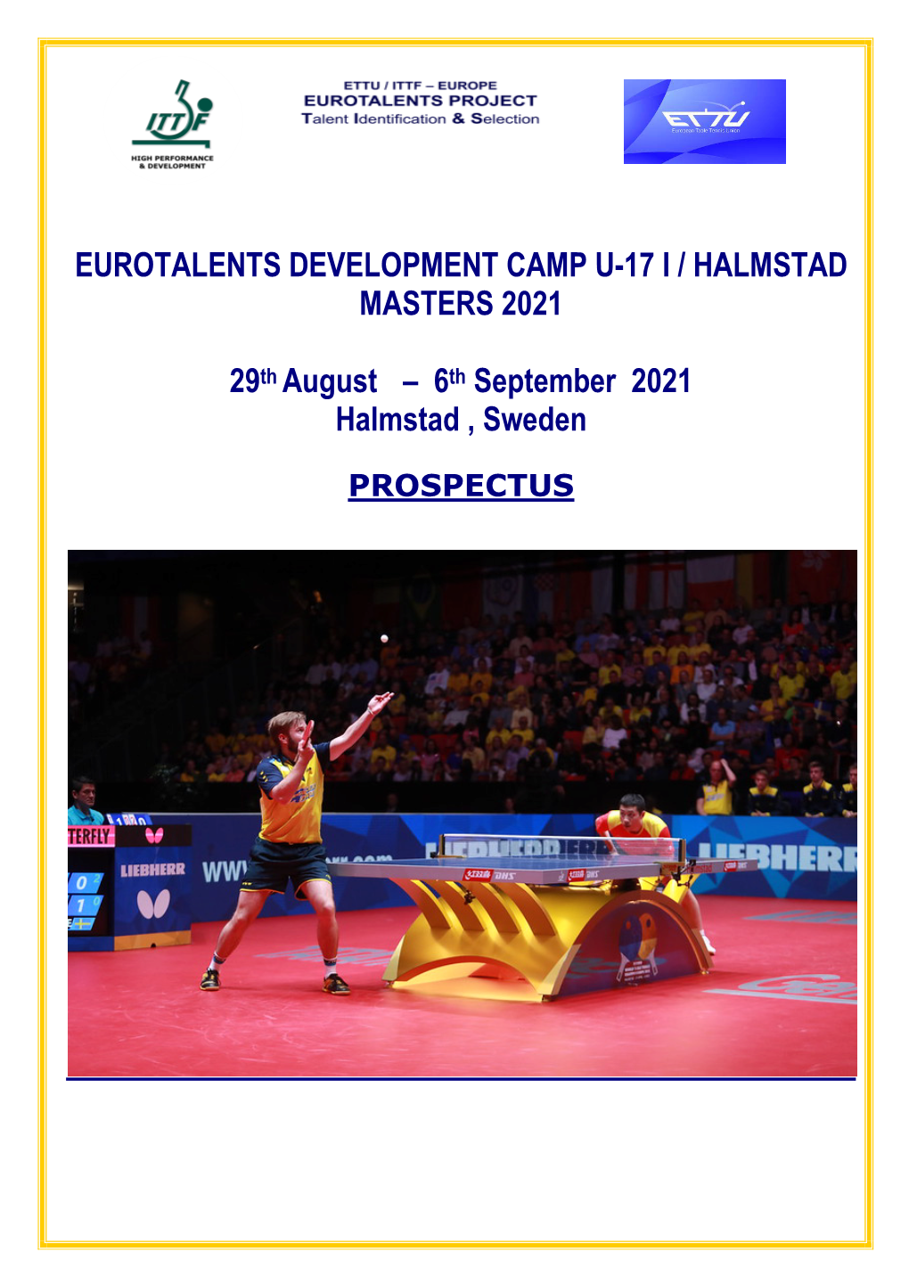 Eurotalents Development Camp U-17 I / Halmstad Masters 2021