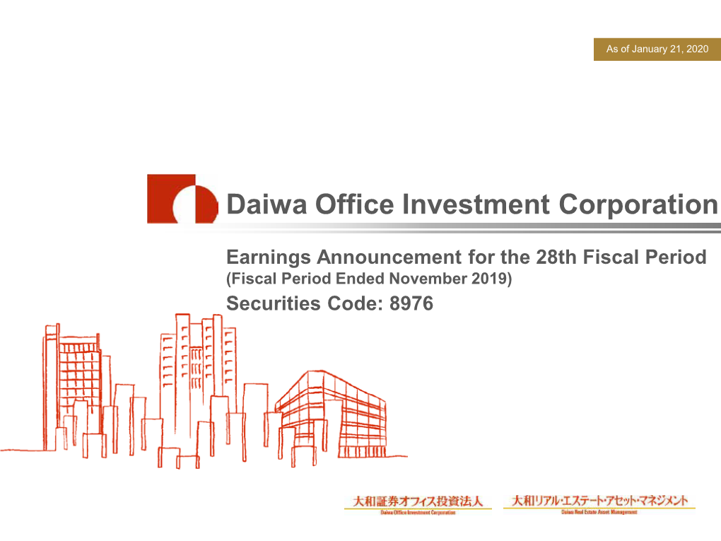 Daiwa Office Investment Corporation