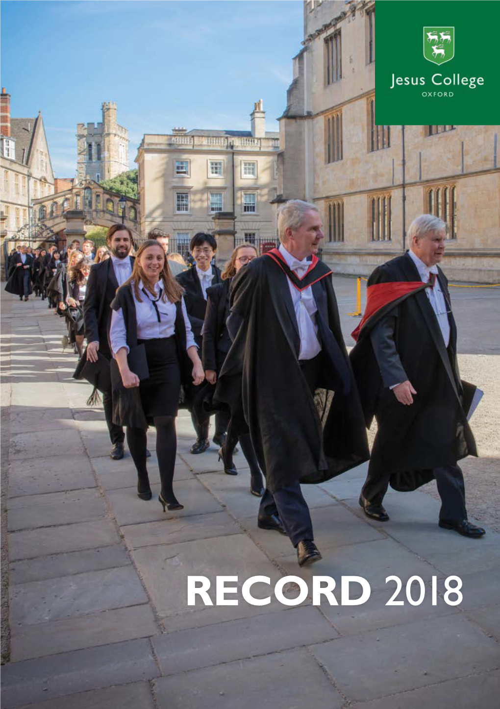 The Jesus College Record 2018