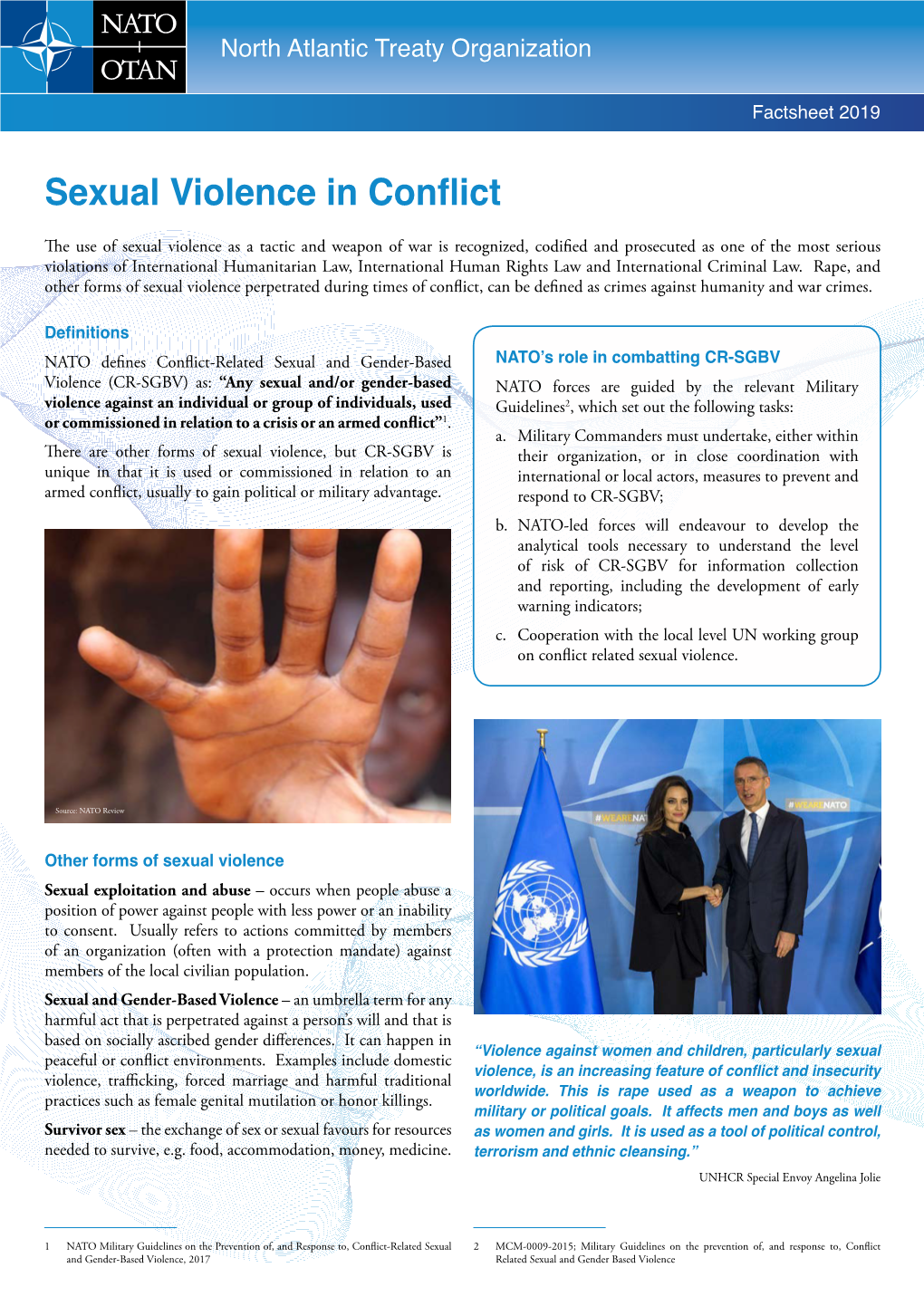 Sexual Violence in Conflict