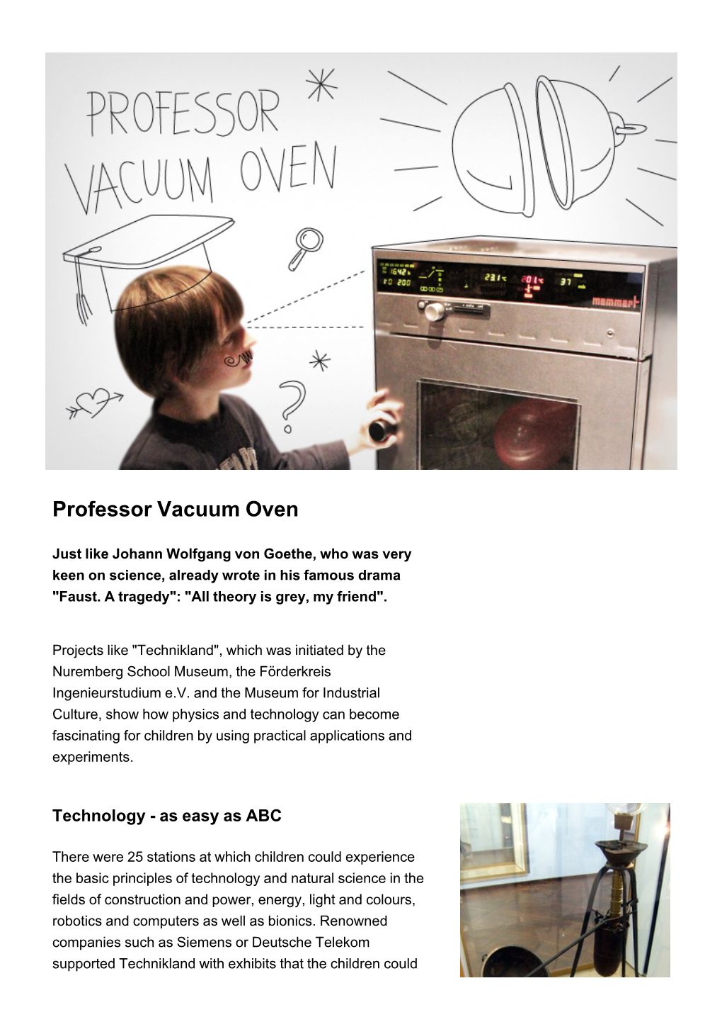 Professor Vacuum Oven