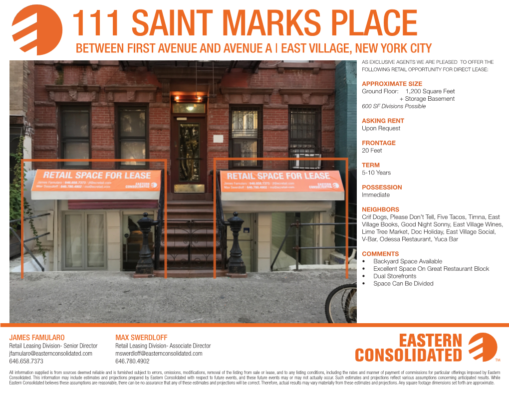 111 Saint Marks Place