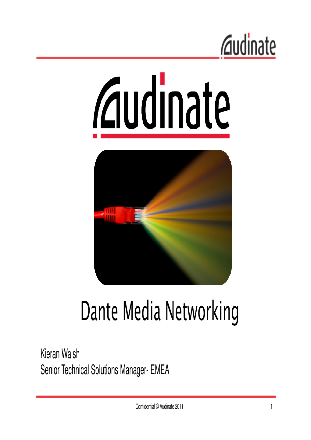 Dante Media Networking