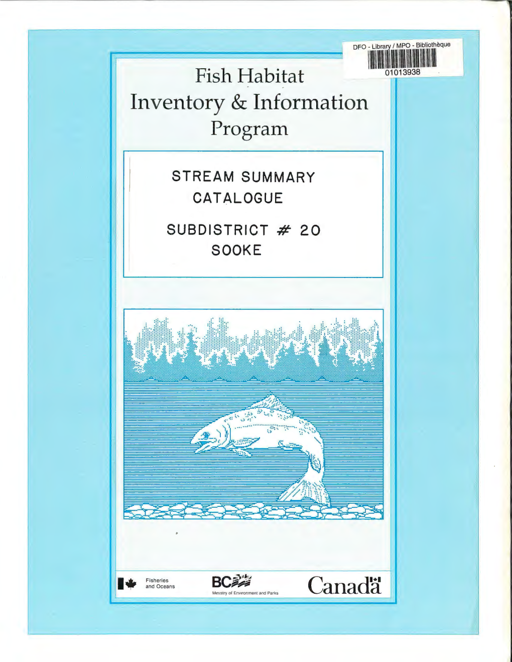 Fish Habitat · - - Inventory & Information Program