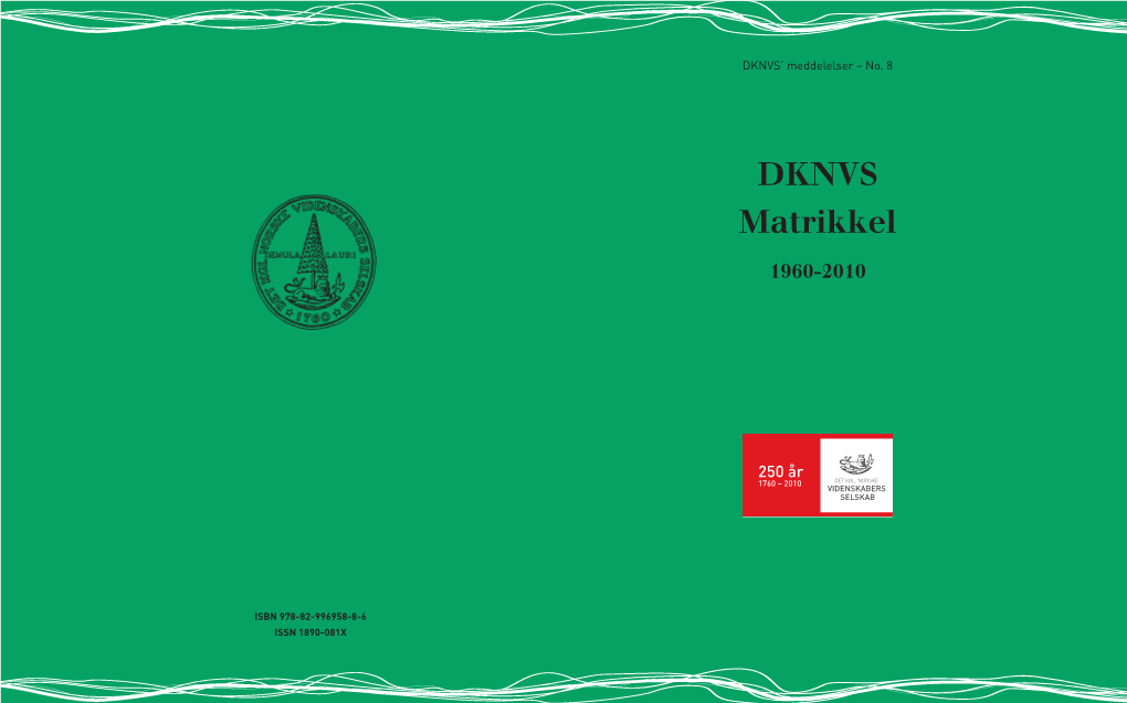 DKNVS Matrikkel