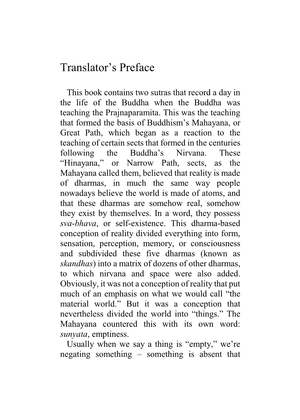 Translator's Preface