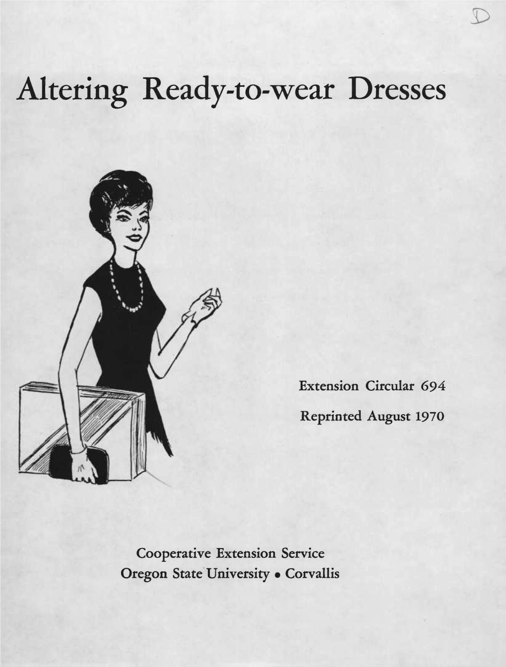 Altering Ready-To-Wear Dresses