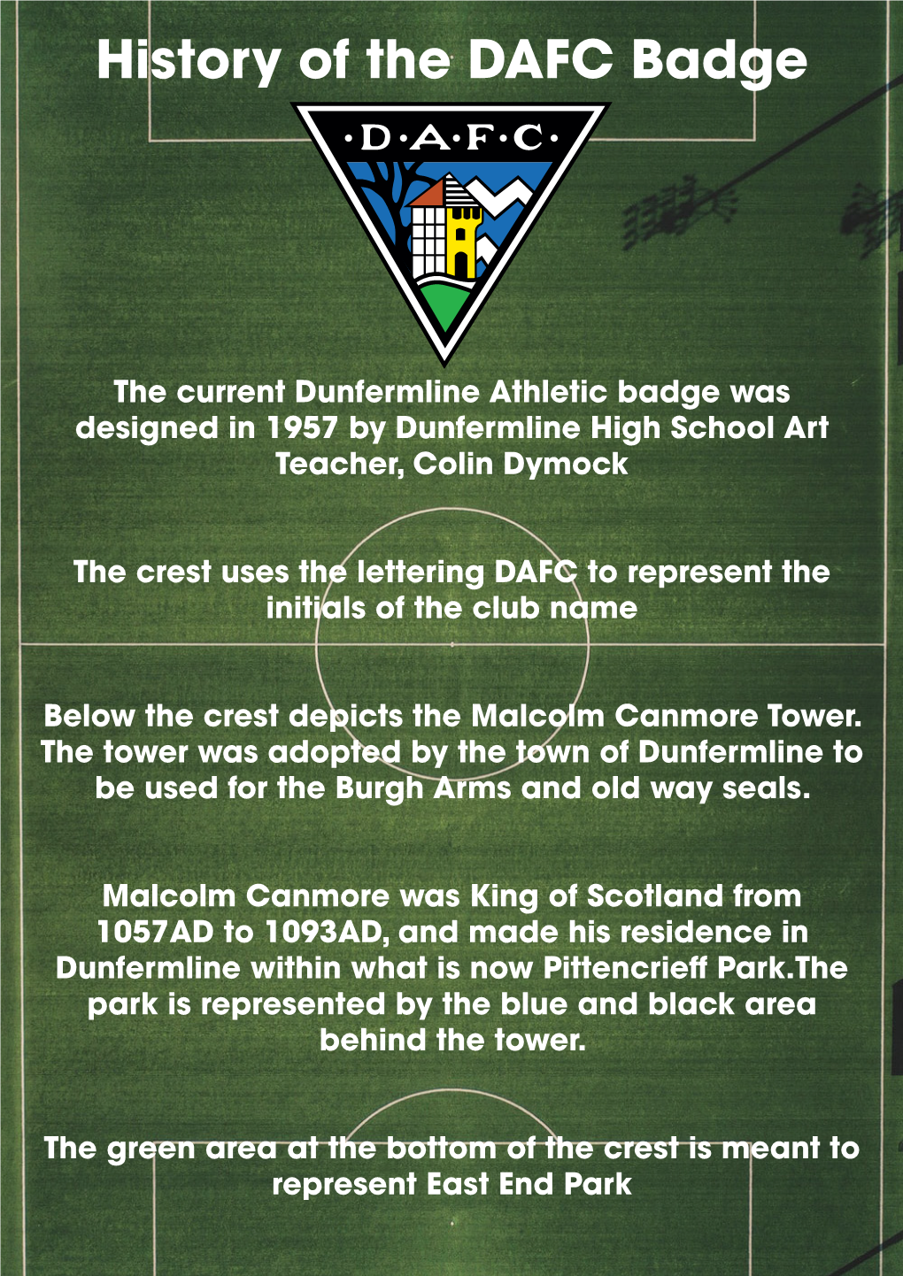 History of the DAFC Badge