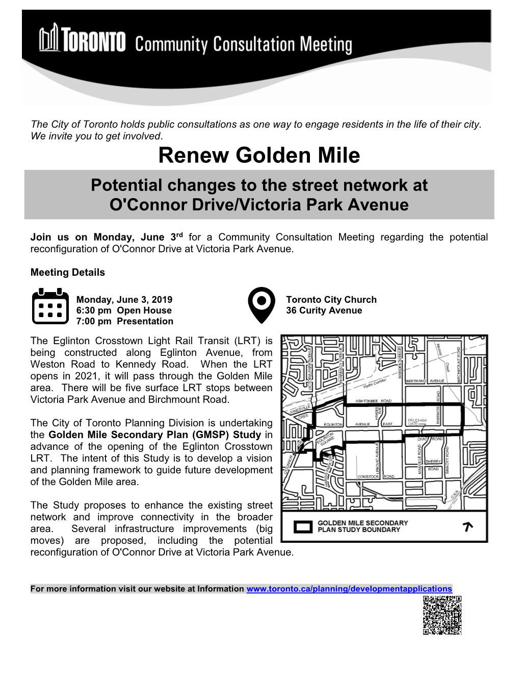 Golden Mile Study- CMN June 3, 2019