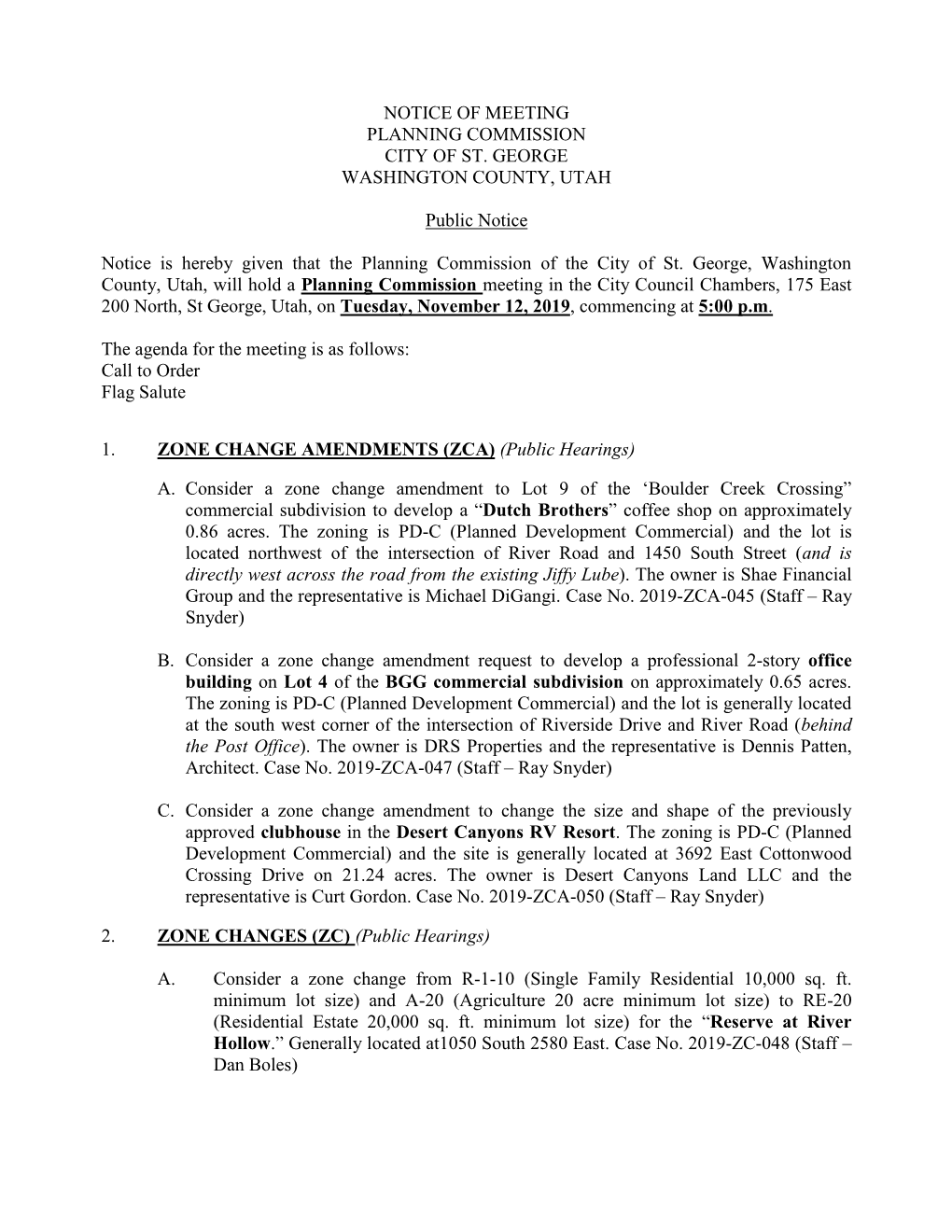 Planning Commission Packet 11-12-2019.Pdf