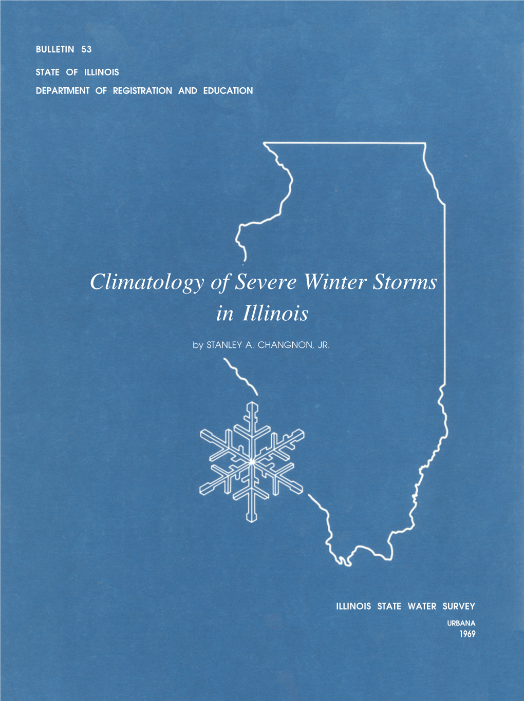 Climatology of Severe Winter Storms in Illinois