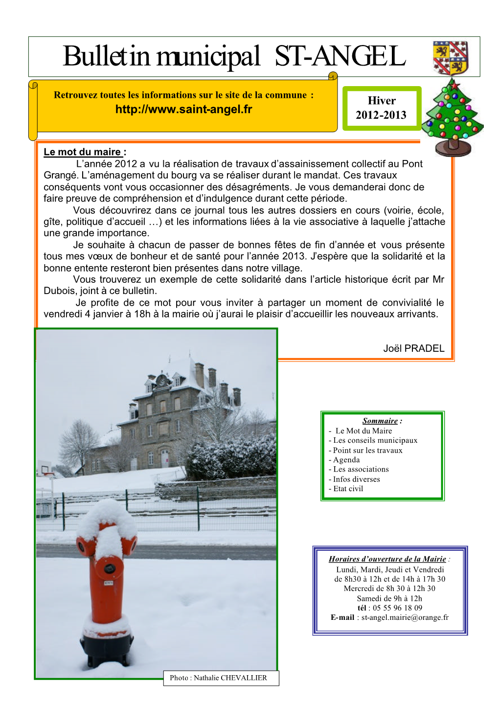 Bulletin Municipal Hiver2012 Fin