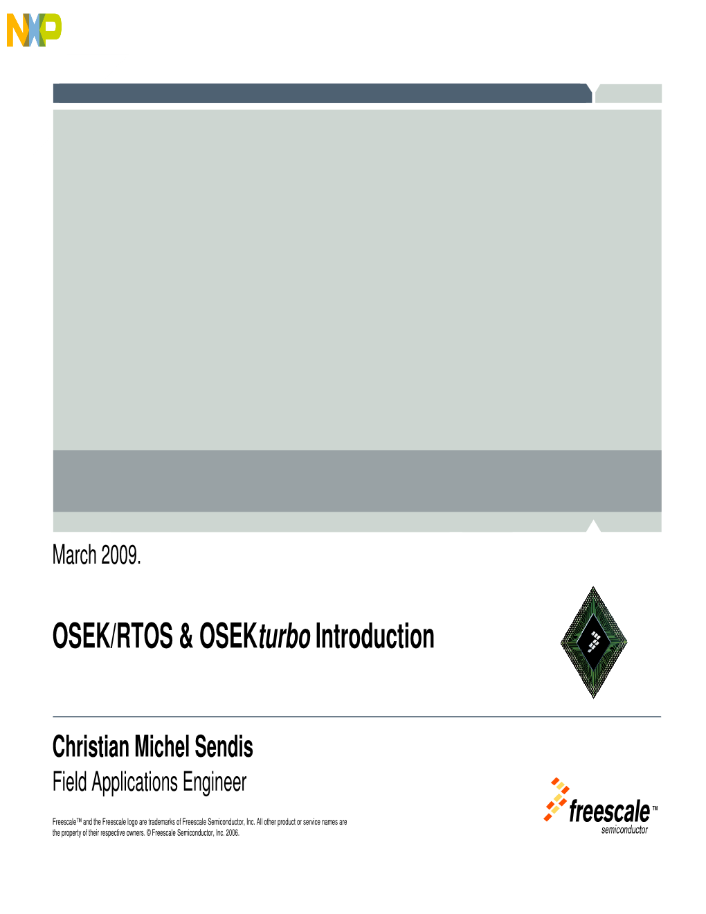 OSEK/RTOS & Osekturbo Introduction
