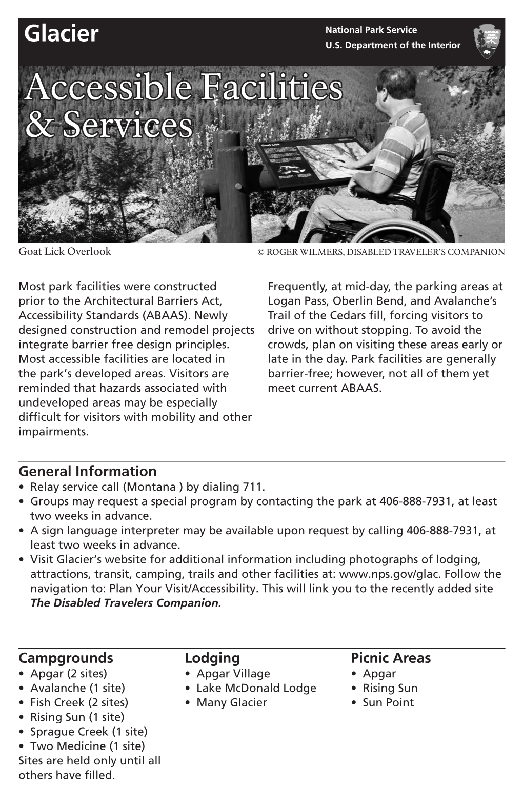 Accessible Facilities & Services