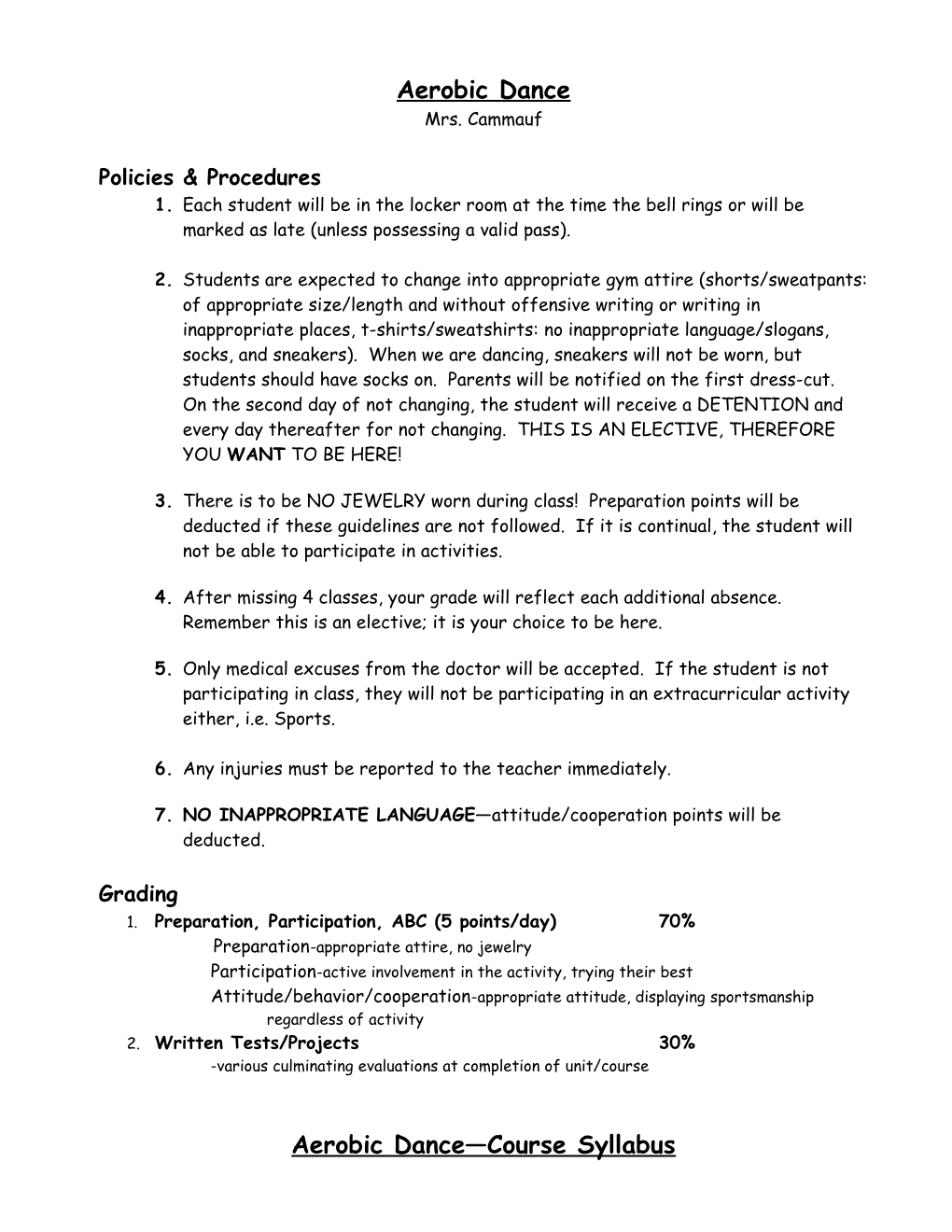 Policies & Procedures s1