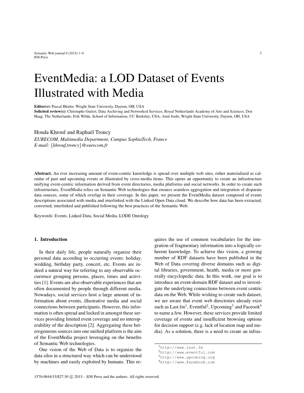 A LOD Dataset of Events Illustrated with Media