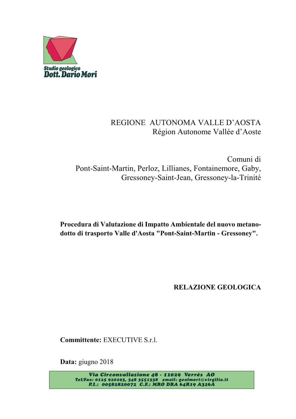 Regione Autonoma Valle D'aosta