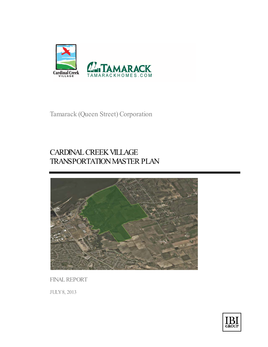 Cardinal Creek Village Transportation Master Plan