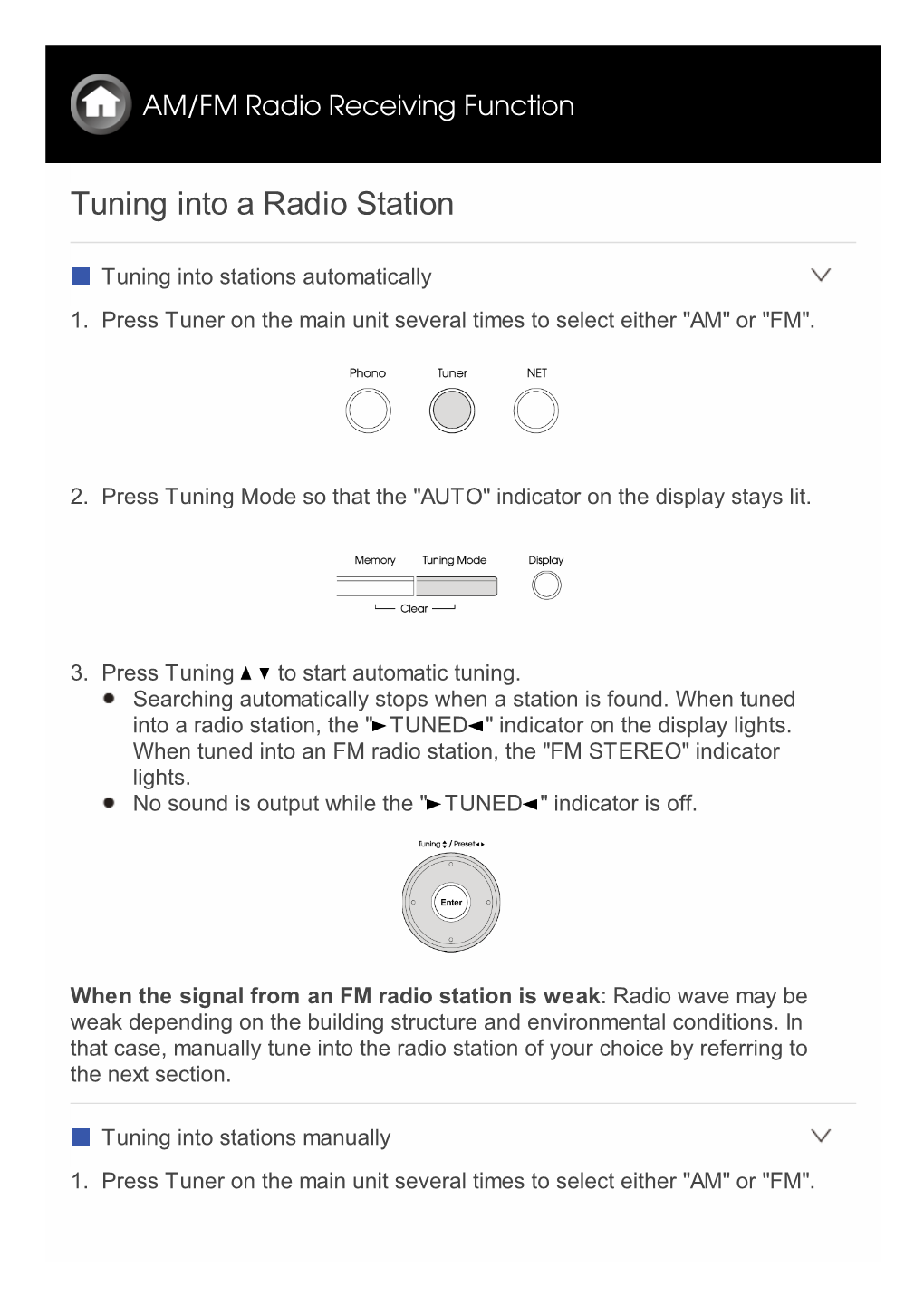 Tuning Into a Radio Station