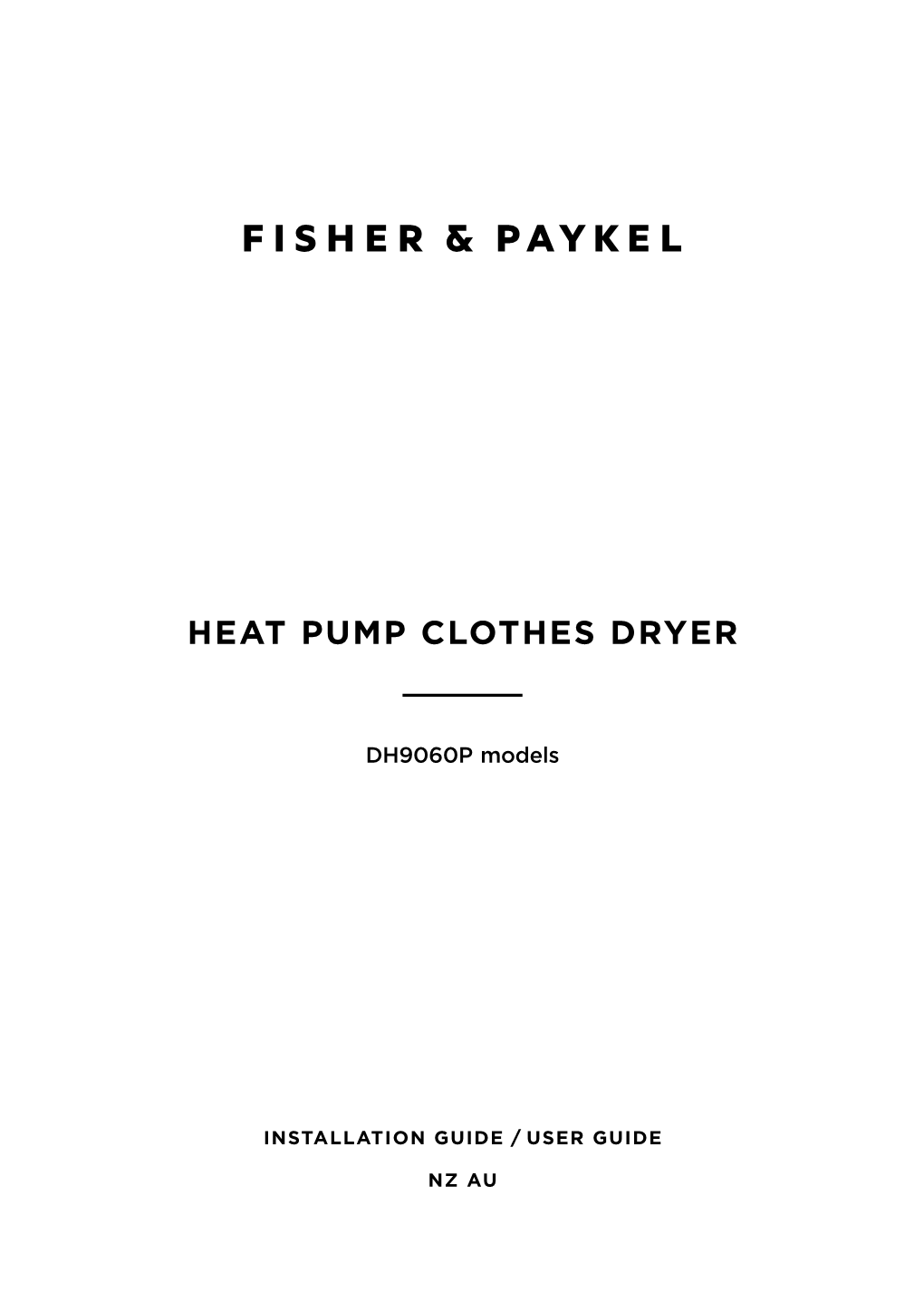 Heat Pump Clothes Dryer