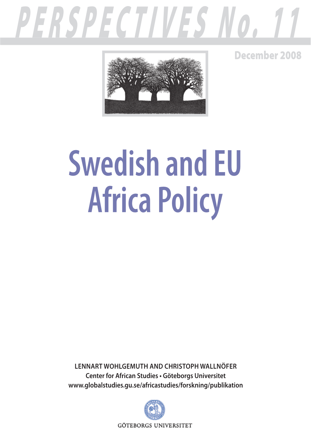 Swedish and EU Africa Policy