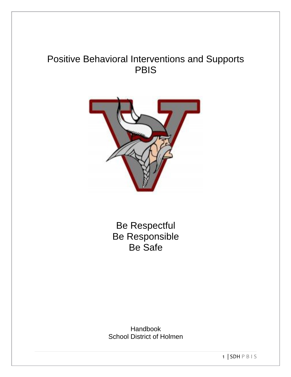 Positive Behavioral Interventions and Supports s1