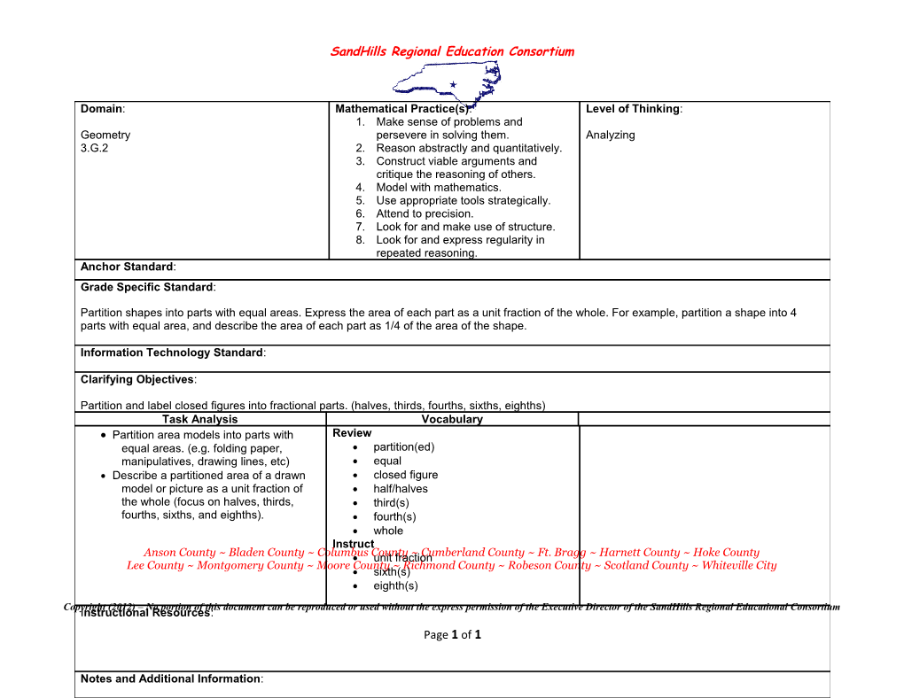 Sandhills Regional Education Consortium s1