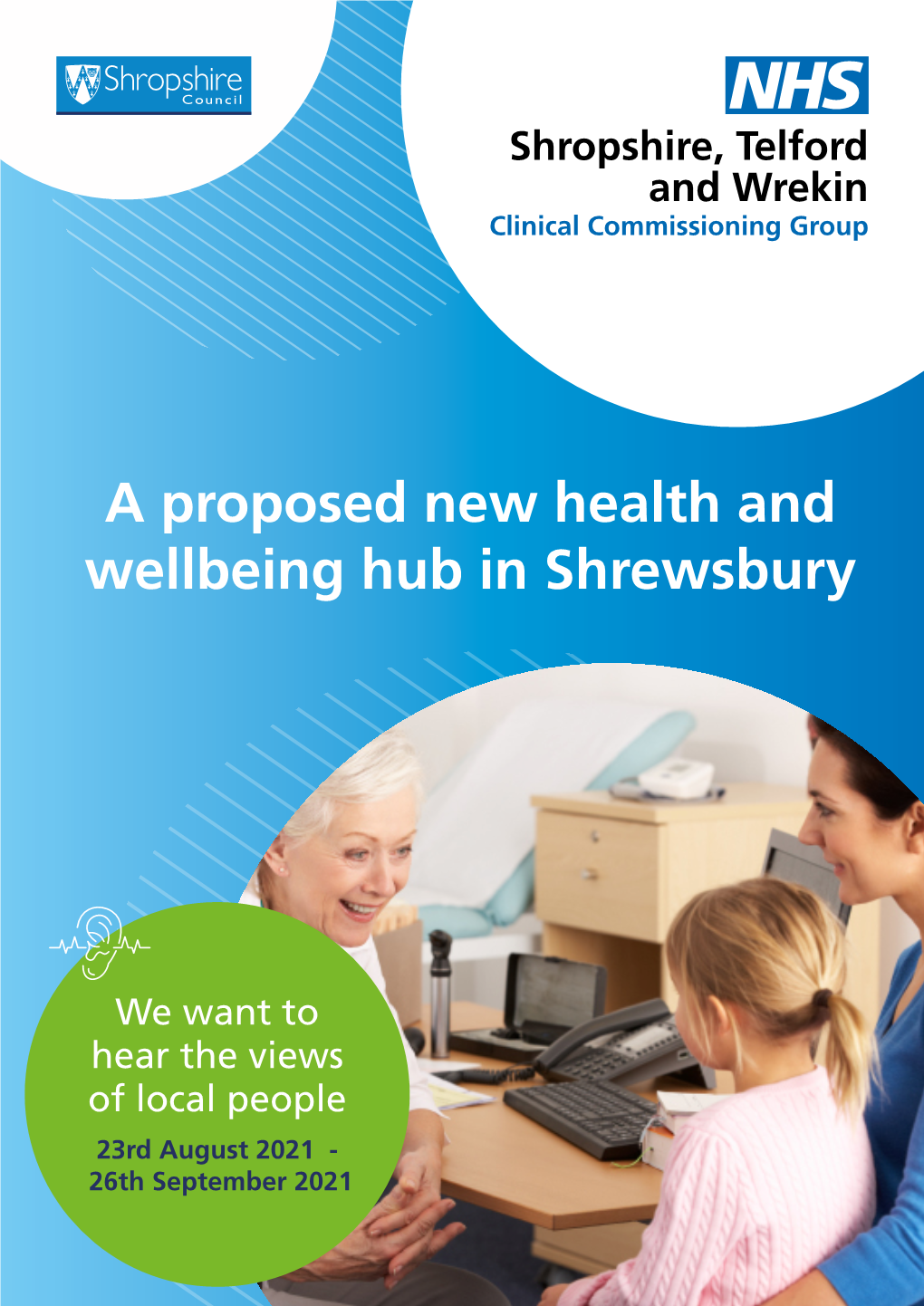 A Proposed New Health and Wellbeing Hub in Shrewsbury
