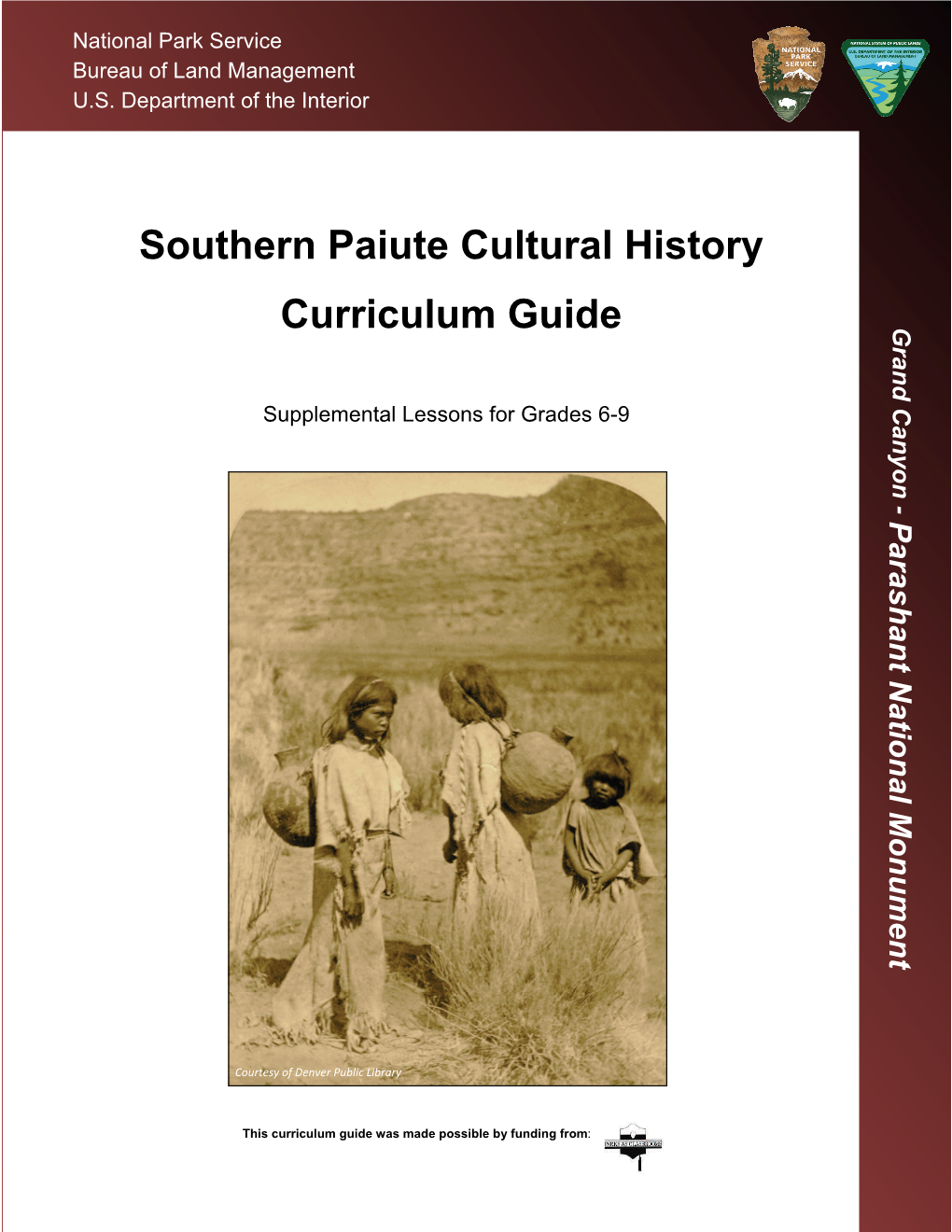 Southern Paiute Cultural History Curriculum Guide