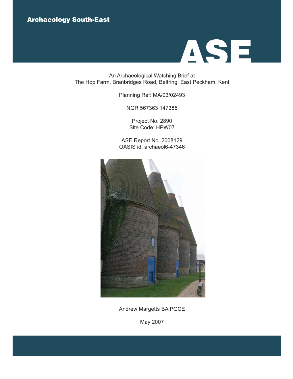 ASE Front Cover