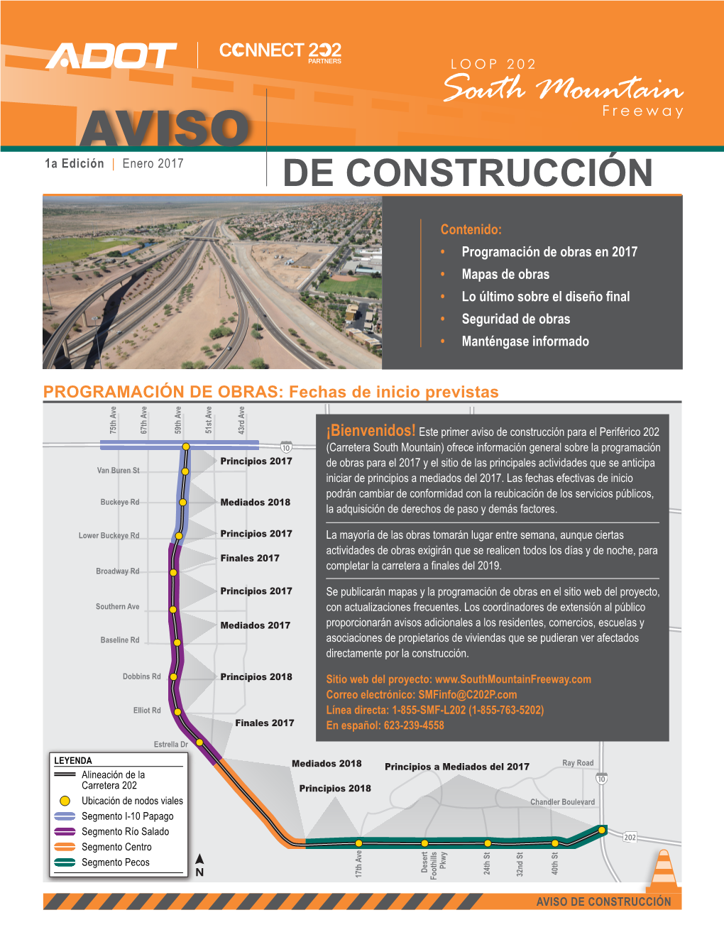 DE CONSTRUCCIÓN Restricciones De Carriles Y Cierres Periódicos De Pecos Road Puentes Provisional Durante El Transcurso De La Construcción
