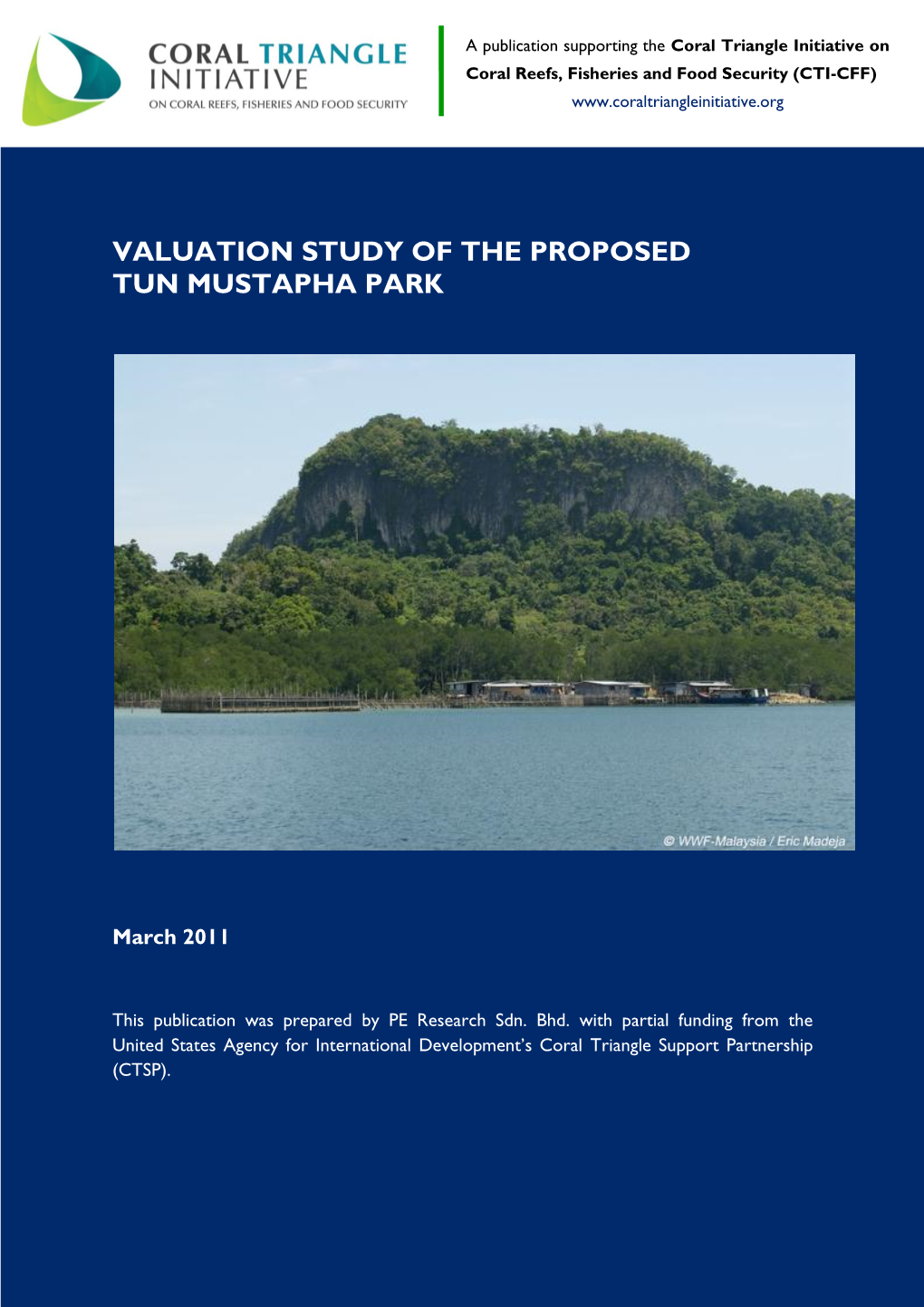 Valuation Study of the Proposed Tun Mustapha Park