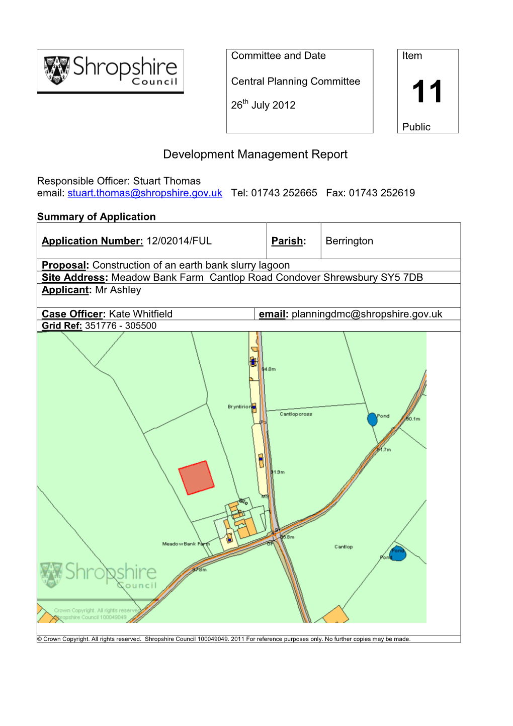 11Meadow Bank Farm Cantlop Road